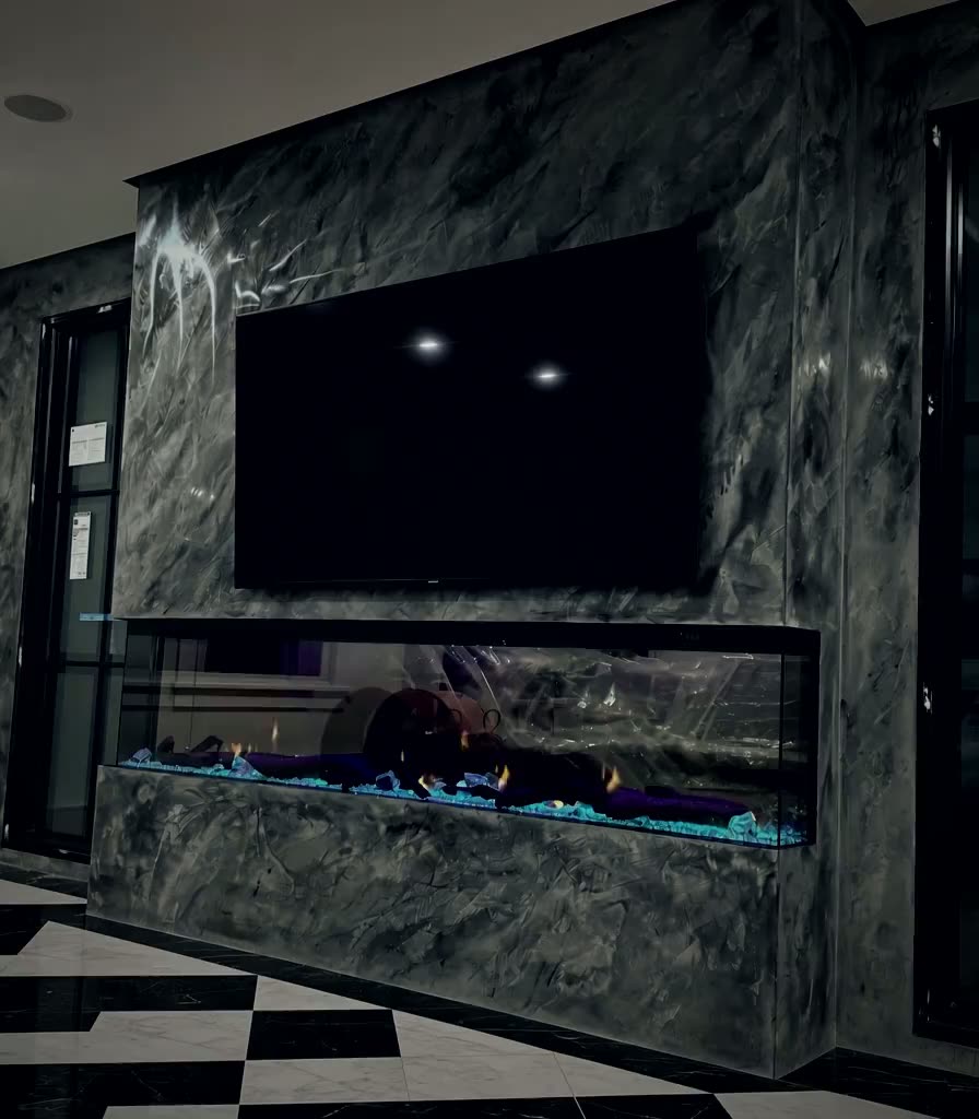 Stone Media Wall — Recent Work