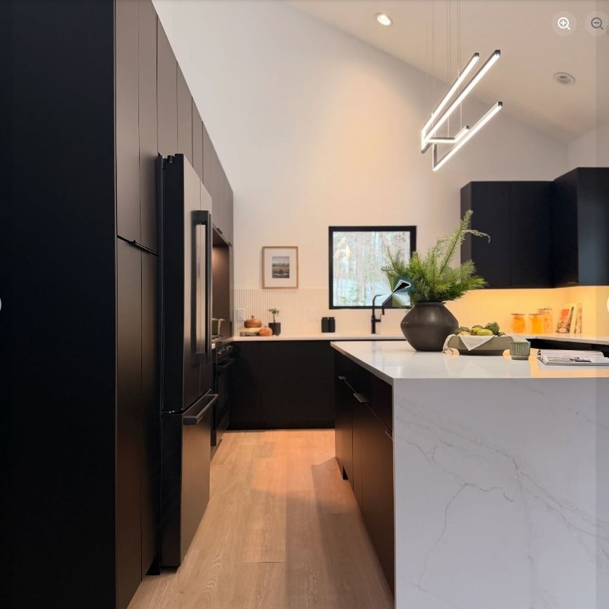 Modern Black Kitchen — Recent Work
