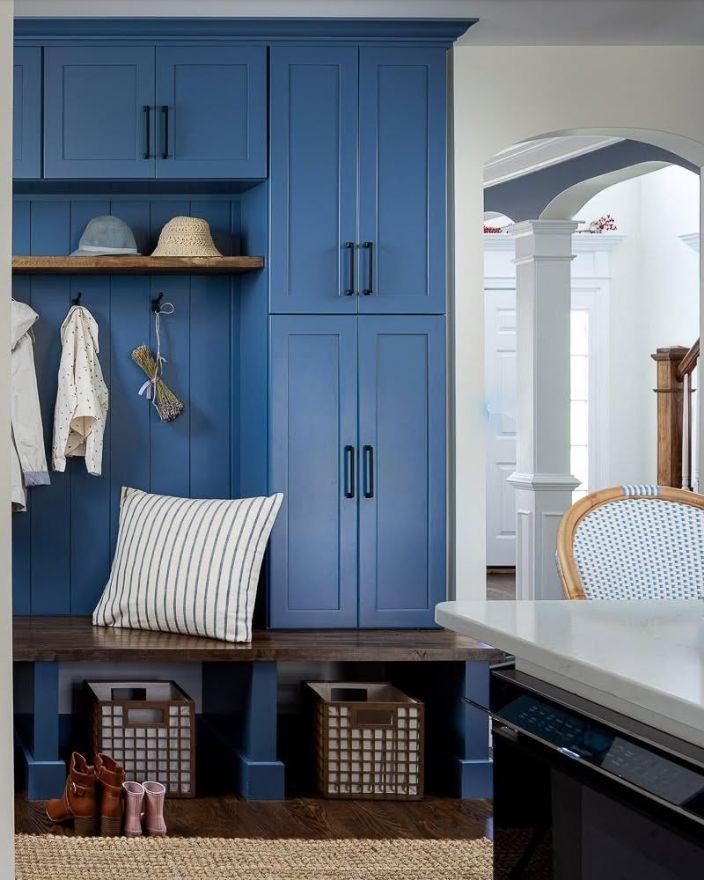 Built-In Mudroom — Recent Work