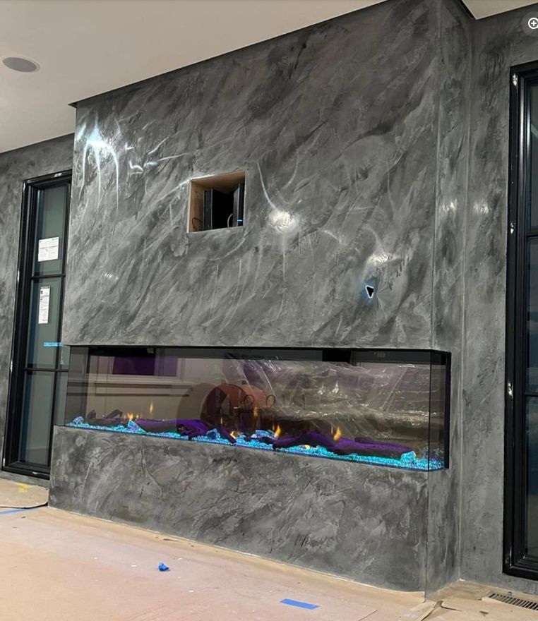 Fireplace Media Wall — Recent Work